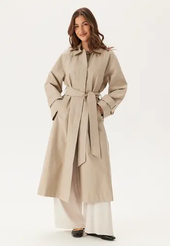 Romslig trenchcoat dame
